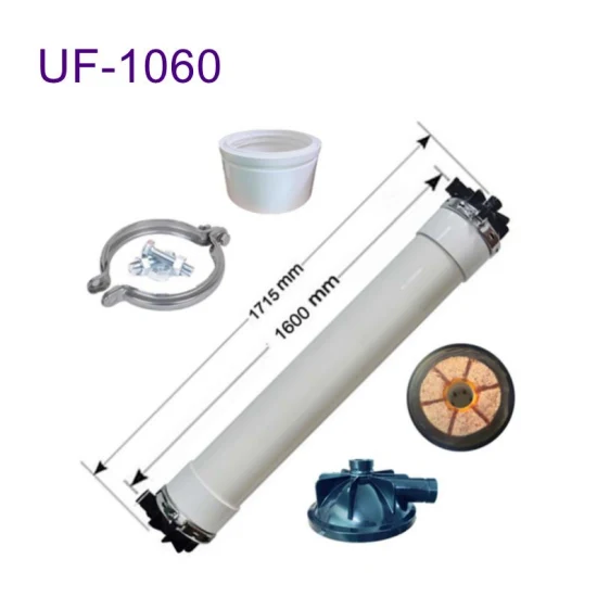 Industrial UF Ultrafiltration Membrane PVDF 1060 Material for Water Treatment